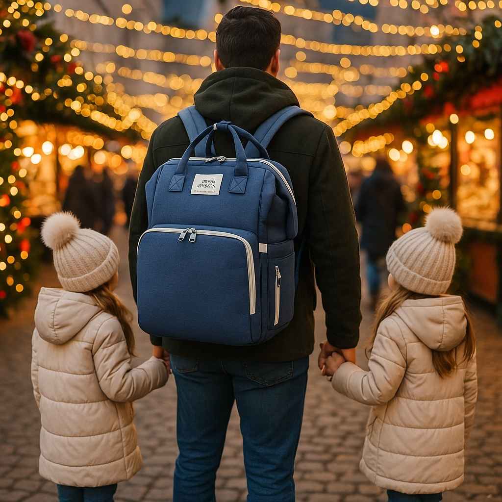 papa marche sac à dos à langer kodola carrousel