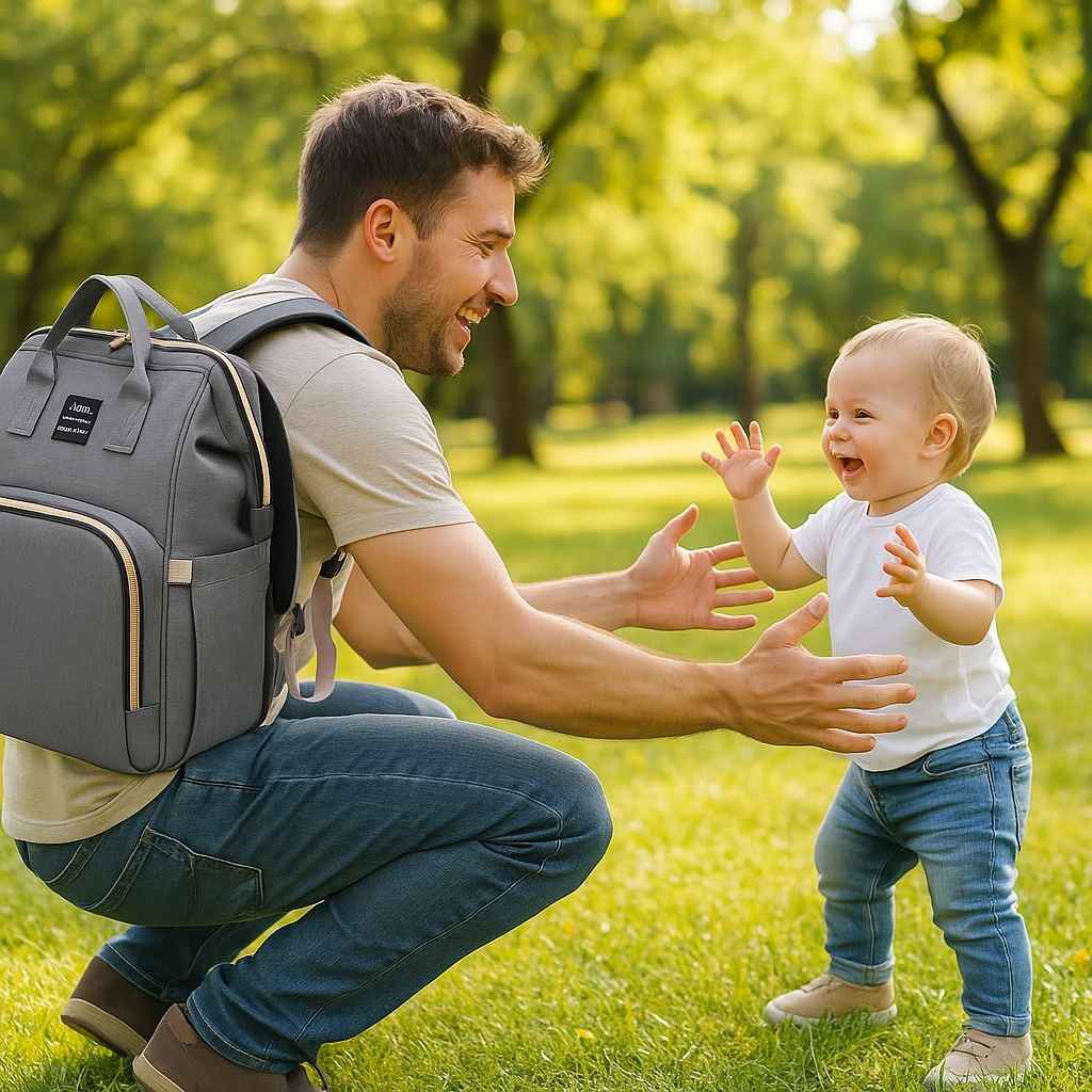papa parc sac à dos à langer energimax carrousel