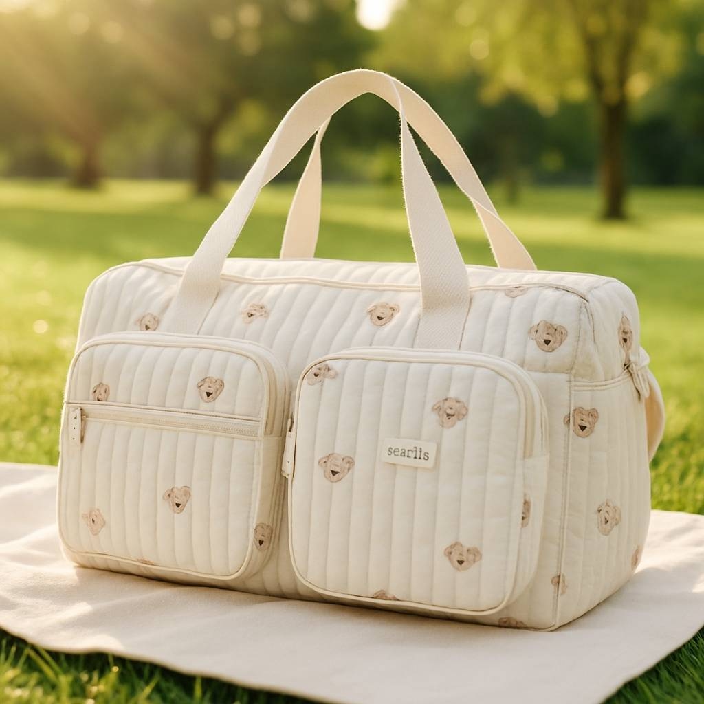 sac a langer parc multi oursons doudounours carrousel