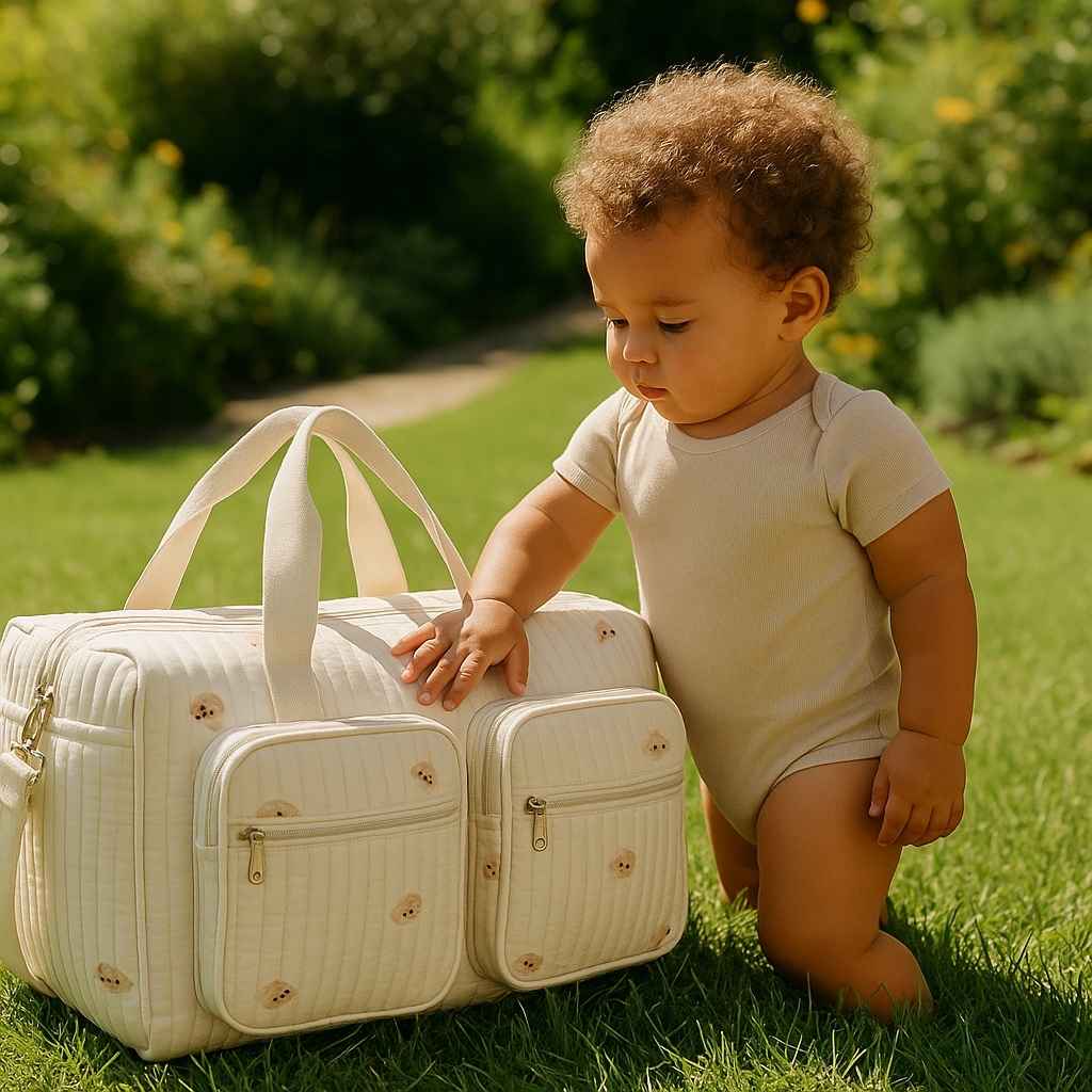 bebe sac a langer parc multi oursons doudounours carrousel