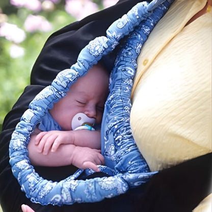écharpe de portage bébé protection mains libres carrousel