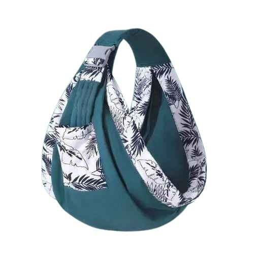echarpe de portage vert tropicano carrousel