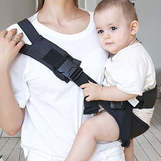 echarpe portage bebe noir ergonomique premium carrousel