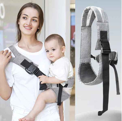 echarpe portage gris ergonomique premium carrousel