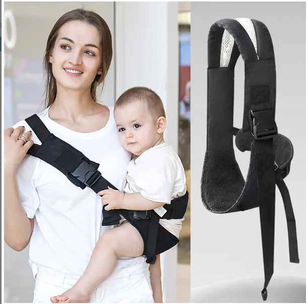 echarpe portage noir ergonomique premium carrousel