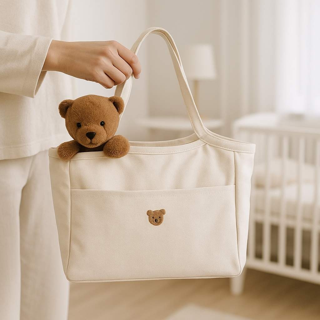 maman chambre bebe avec sac a langer emeraude carrousel