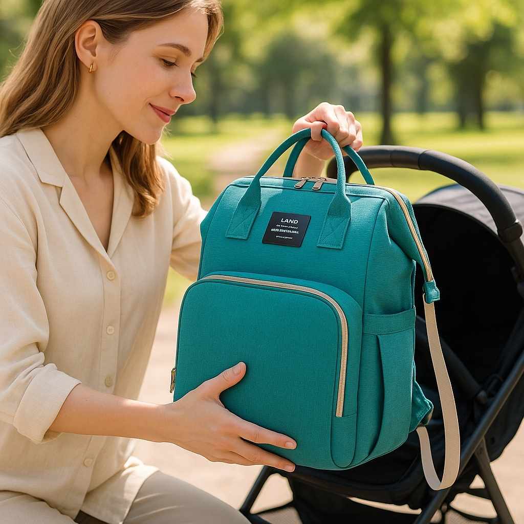 maman poussette sac à dos à langer energimax carrousel