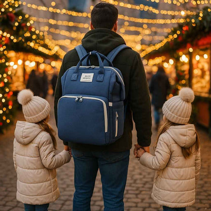 papa marche sac à dos à langer kodola carrousel