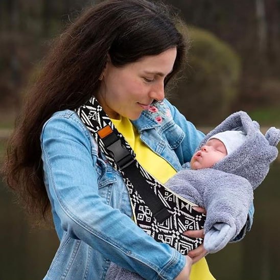 Écharpe de portage bébé | Plume™