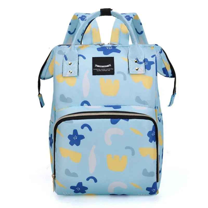 sac à dos à langer bleu clair colorform carrousel