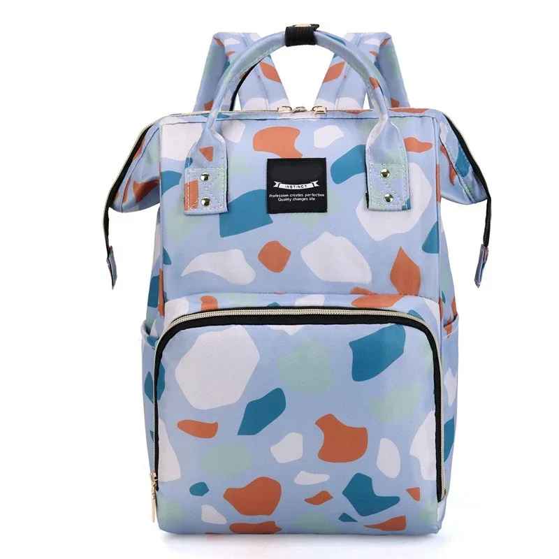 sac à dos à langer bleu colorform carrousel