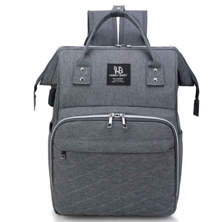 sac à dos à langer gris kalido carrousel