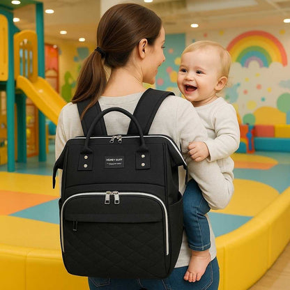 sac à dos à langer maman jeux kalido carrousel