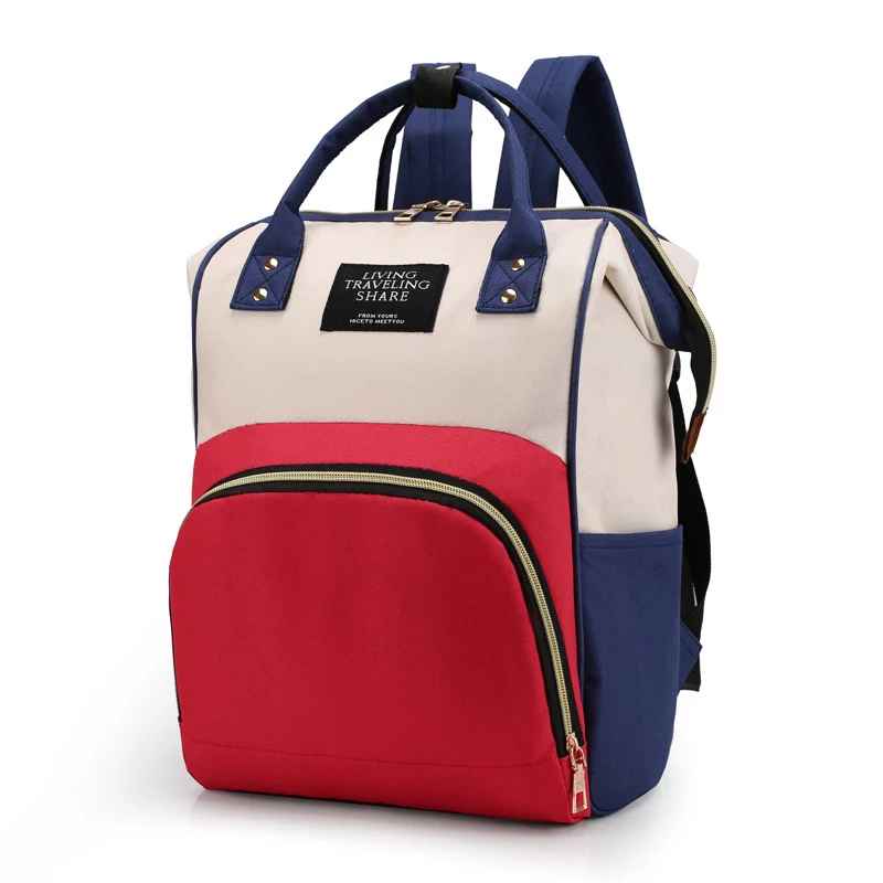 sac à dos à langer multicolore drapeau carrousel
