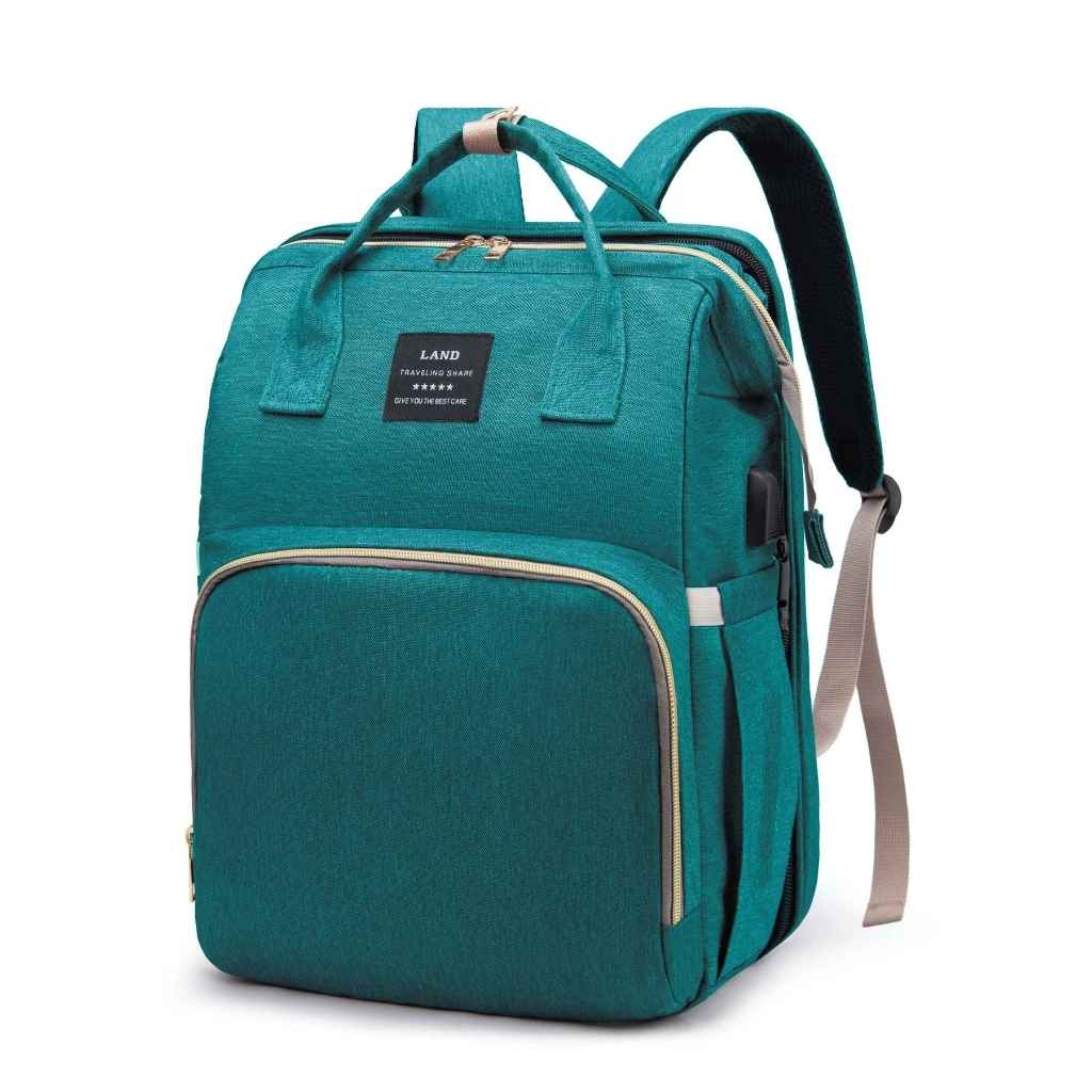 sac à dos à langer vert energimax carrousel