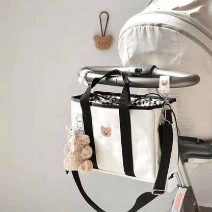 sac a langer noir poussette lunamade carrousel