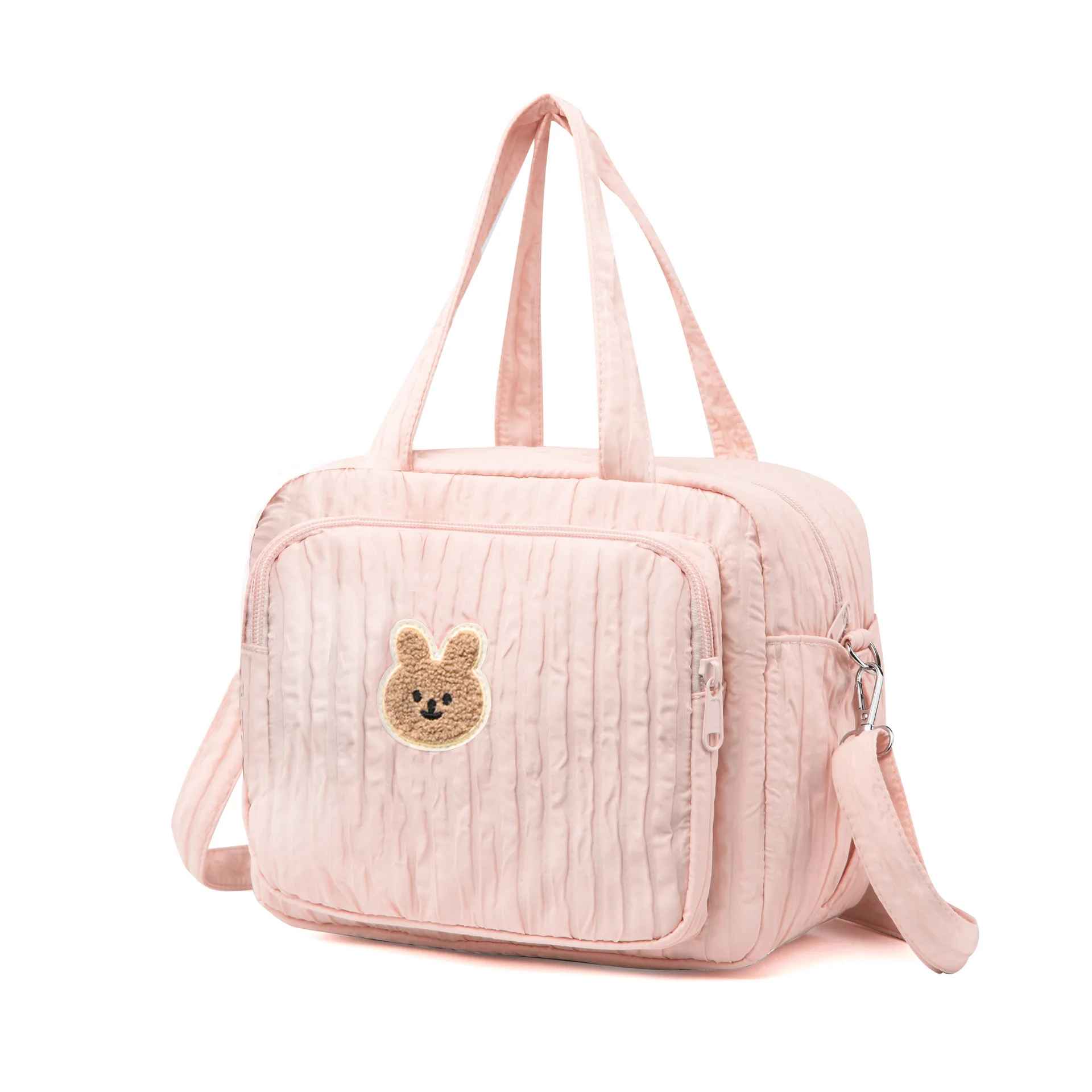 sac à langer rose rounny carrousel